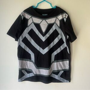 🌼 5/$25 Old Navy Black Panther PJ Top Kids M (8) Marvel Costume Sleep Shirt Tee